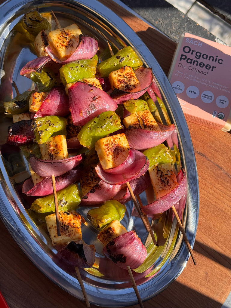 Preserved Lemon Paneer Kabobs
